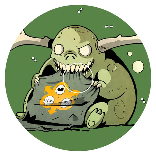 DRP set of 6 Objective Markers "PlagueBus" or "Little Lord"- Neoprene