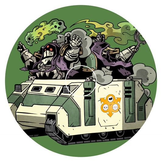 DRP "Plaguebus" 6 Objective Markers - Neoprene